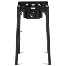 Load image into Gallery viewer, 100 000-BTU Portable Propane Outdoor Camp Stove with Adjustable Legs