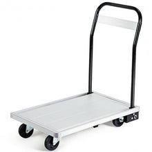 Load image into Gallery viewer, 440 lbs/770 lbs Folding Aluminum Platform Hand Truck-440 lbs