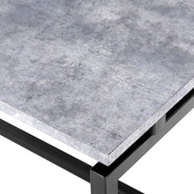 Load image into Gallery viewer, Metal Frame Cocktail Coffee Table-Gray