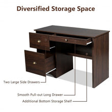 Load image into Gallery viewer, Computer Desk PC Laptop Writing Table Workstation Study Furniture-Natural