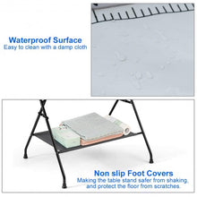 Load image into Gallery viewer, Portable Infant Changing Station Baby Diaper Table with Safety Belt-Gray