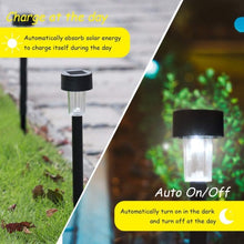 Load image into Gallery viewer, 10 pcs Garden Outdoor LED Solar Lawn Light