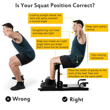 Load image into Gallery viewer, 8-in-1 Home Gym Multifunction Squat Fitness Machine