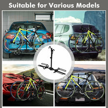 Load image into Gallery viewer, Fold Receiver 2" Bike Carrier Platform Hitch Rack
