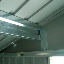 Load image into Gallery viewer, 9' x 6' Outdoor Storage Shed Tool House Sliding Door Steel-Khaki