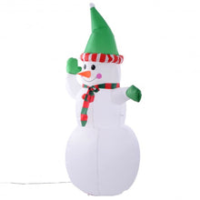 Load image into Gallery viewer, 6 ft Airblown Inflatable Christmas Snowman Gemmy Decoration