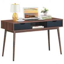 Load image into Gallery viewer, Computer Desk PC Laptop Writing Table with Drawers & Shelf