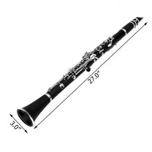 Load image into Gallery viewer, Professional Bb Clarinet Black Musical Instruments