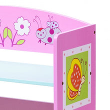 Load image into Gallery viewer, Kids Adorable Corner Adjustable Bookshelf with 3 Shelves