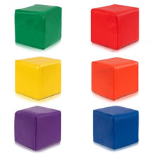 Load image into Gallery viewer, 12 Piece 5.5" Soft Foam Building Blocks