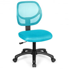 Load image into Gallery viewer, Low-back Computer Task Office Desk Chair with Swivel Casters-Green