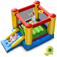 Load image into Gallery viewer, Kids Inflatable Bounce House with Slide