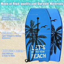 Load image into Gallery viewer, Super Lightweight Bodyboard Surfing with Leash EPS Core Boarding-L