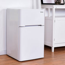 Load image into Gallery viewer, 3.2 cu ft. Compact Stainless Steel Refrigerator-White