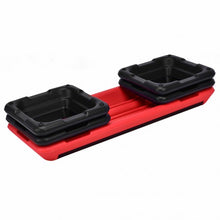 Load image into Gallery viewer, 43" Height Adjustable Fitness Aerobic Step with Risers-Red