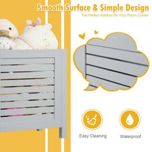 Load image into Gallery viewer, Wooden Kids Toy Storage Organizer with Lid-Gray