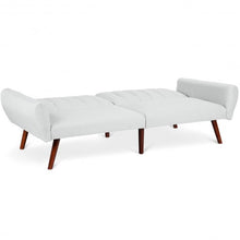 Load image into Gallery viewer, Sofa Futon Bed Sleeper Couch Convertible Mattress-Gray