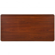 Load image into Gallery viewer, 55" One-Piece Universal Tabletop for Standard and Sit to Stand Desk Frame-Espresso