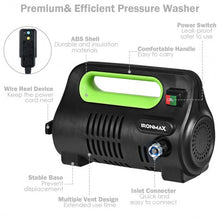 Load image into Gallery viewer, 1800 PSI Portable Electric High Pressure Washer 1.96 GPM 1800 W-Green