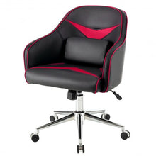 Load image into Gallery viewer, Office Chair Adjustable Height with Massage Lumbar Support-Red