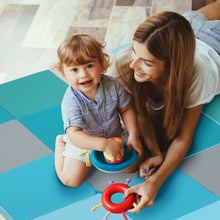 Load image into Gallery viewer, 58'' Toddler Foam Play Mat Baby Folding Floor Mat for Home/Daycare School
