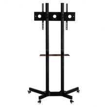 Load image into Gallery viewer, Plasma Flat Screen TV Cart Stand w/ Wheels Mobile Fits