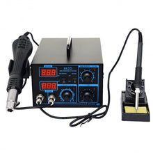 Load image into Gallery viewer, Pro 2In1 862D+ SMD Soldering Iron LED Display w/4 Nozzles