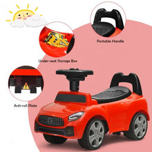 Load image into Gallery viewer, Foot-to-Floor Kids Ride-On Push Toddler Sliding Car-Red
