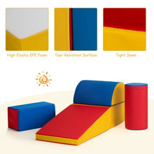 Load image into Gallery viewer, 5-Piece Set Climb Activity Play Safe Foam Blocks-Red