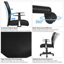 Load image into Gallery viewer, Modern Ergonomic Mesh Mid-Back Office Chair