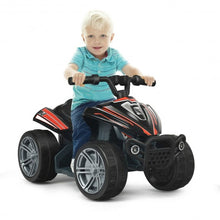 Load image into Gallery viewer, Kids 4-Wheeler ATV Quad Battery Powered Ride On Car-Black