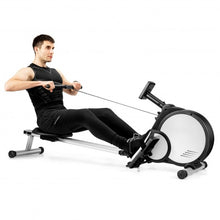 Load image into Gallery viewer, Foldable Magnetic Rowing Machine with 16-level Adjustable Intensity