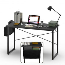 Load image into Gallery viewer, Modern Computer Desk Study Writing Table with Storage Bag for Home and Office-L