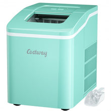 Load image into Gallery viewer, Portable Countertop Ice Maker Machine with Scoop-Green