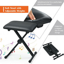 Load image into Gallery viewer, 61-Key Electronic Keyboard Piano with Lighted Keys and Bench