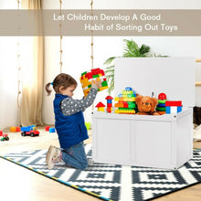 Load image into Gallery viewer, Wooden Toy Storage Chest Box