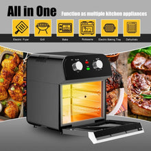 Load image into Gallery viewer, 12.7QT 1600W Rotisserie Dehydrator Convection Air Fryer Oven