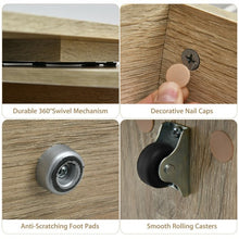 Load image into Gallery viewer, Study L-Shaped Rotating Corner Computer/Laptop Table with Bookshelves