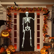 Load image into Gallery viewer, 5.4ft Halloween Skeleton Life Size Realistic Full Body Hanging