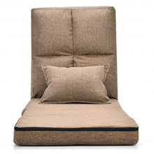 Load image into Gallery viewer, Fold Down Chair Flip Out Lounger w/ Pillow