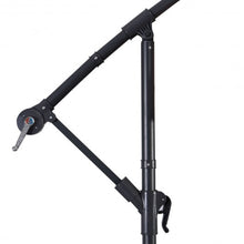 Load image into Gallery viewer, Hanging Umbrella Patio Sun Shade Offset Outdoor Market W/T Cross Base-Burgundy