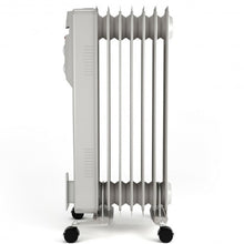 Load image into Gallery viewer, 1500W 7-Fin Portable Electric Oil Filled Radiator Heater