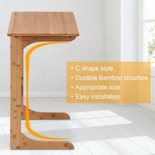 Load image into Gallery viewer, Home Office Bamboo End Side Sofa Laptop Desk