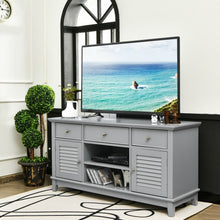 Load image into Gallery viewer, TV Stand Media Console with Drawers Cabinets-Gray