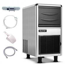 Load image into Gallery viewer, Freestanding Stainless Steel Commercial Ice Maker