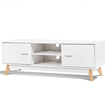 Load image into Gallery viewer, Entertainment Center Console Cabinet TV Stand with 2 Doors