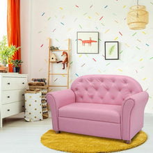 Load image into Gallery viewer, Kids Princess Armrest Chair Lounge Couch
