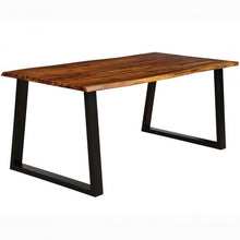Load image into Gallery viewer, Rectangular Acacia Wood Dining Table Rustic Indoor Furniture