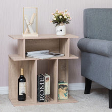 Load image into Gallery viewer, Modern Coffee End Side Table with Storage Shelf