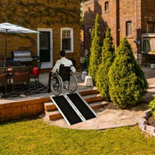 Load image into Gallery viewer, 3' Portable Aluminum Non-skid Ramp